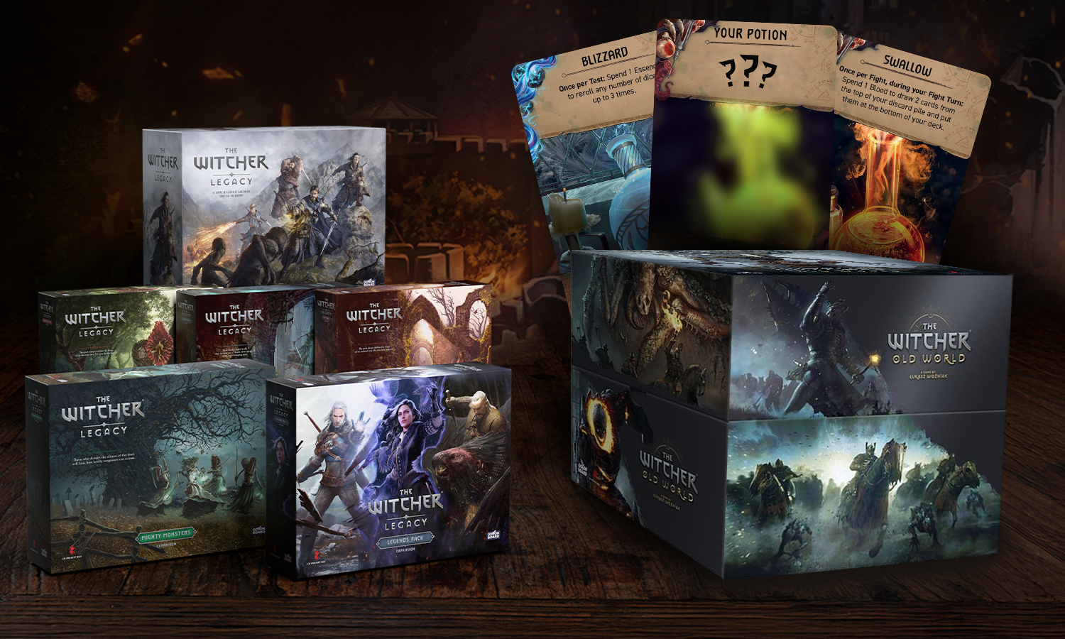 Witcher Legacy Gamefound Campaign Exclusive Content